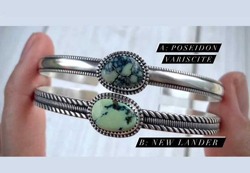 Variscite Stacker Cuff