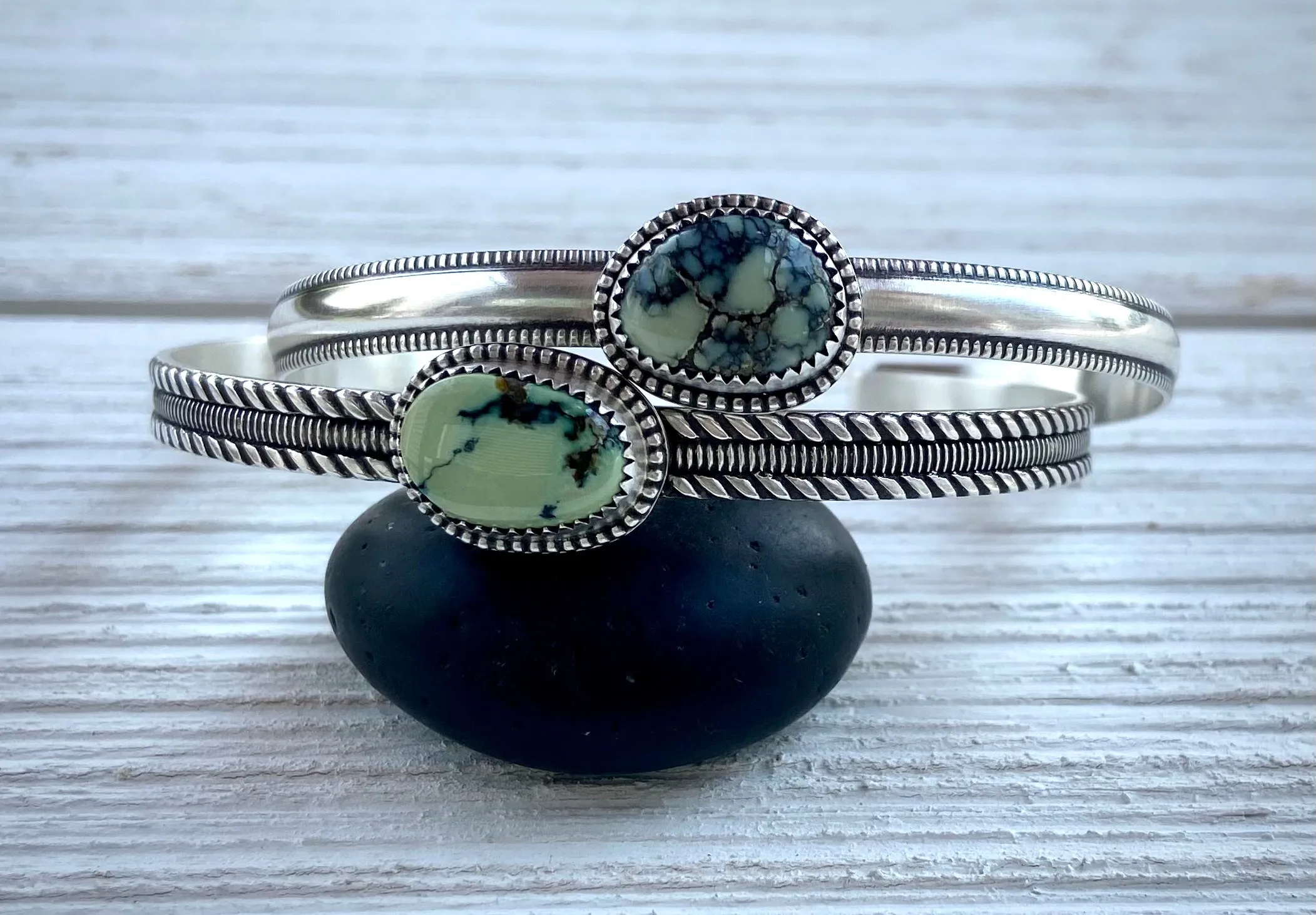 Variscite Stacker Cuff