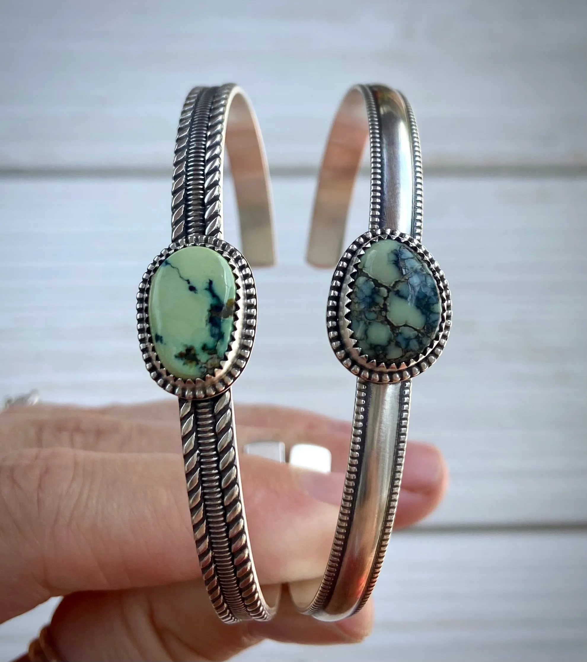 Variscite Stacker Cuff