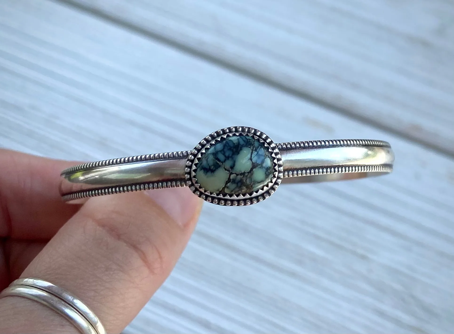 Variscite Stacker Cuff