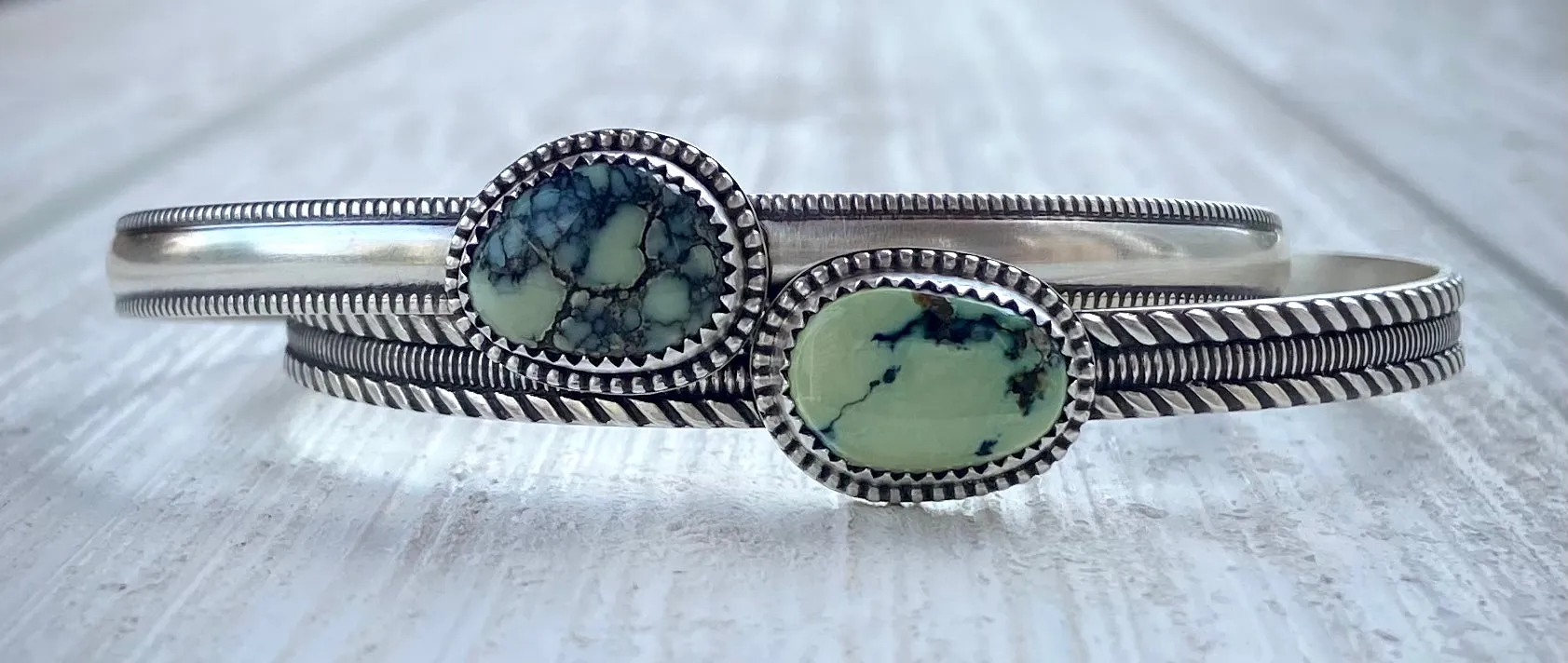 Variscite Stacker Cuff