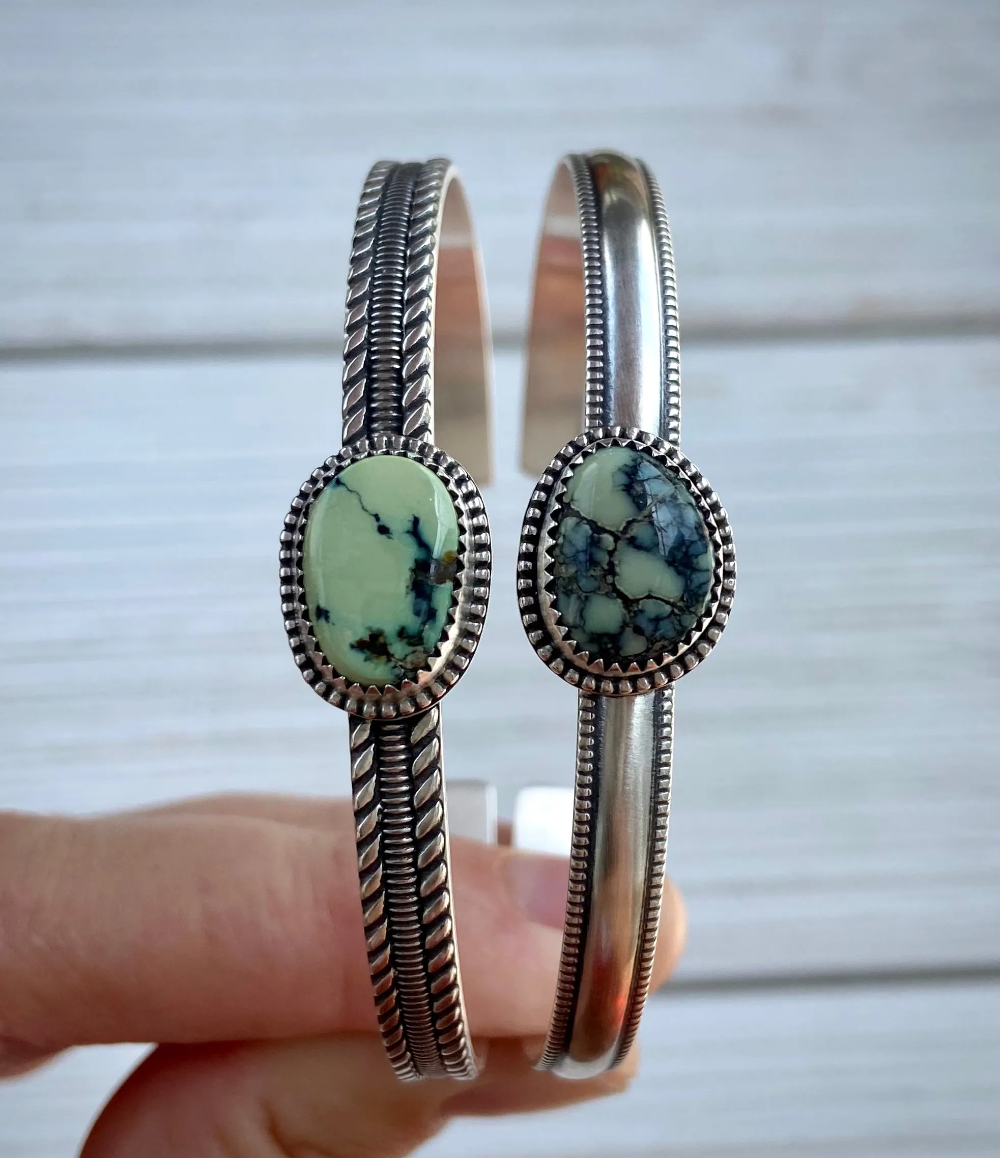 Variscite Stacker Cuff