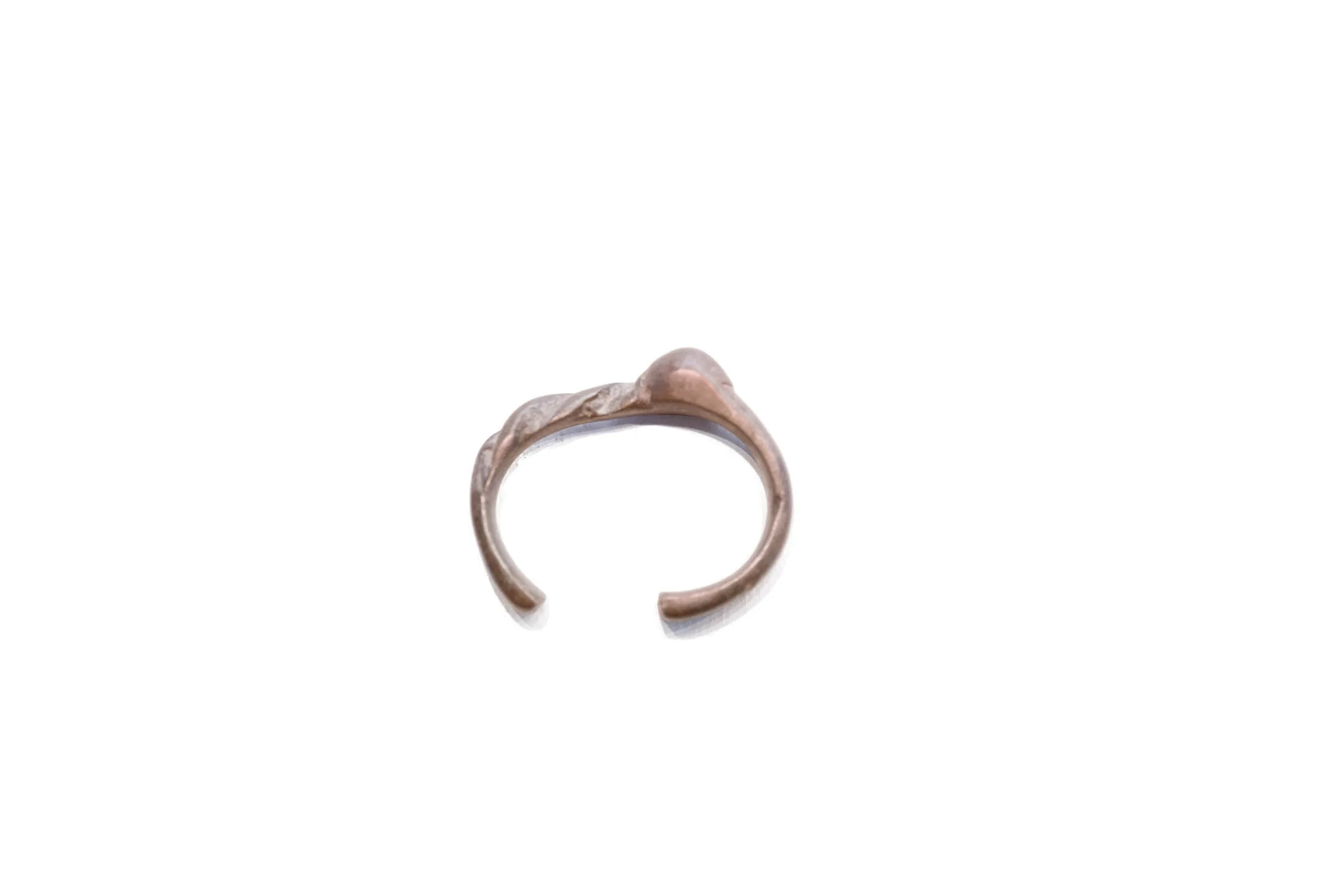 Vintage African Small Abstract Design Cuff Bracelet