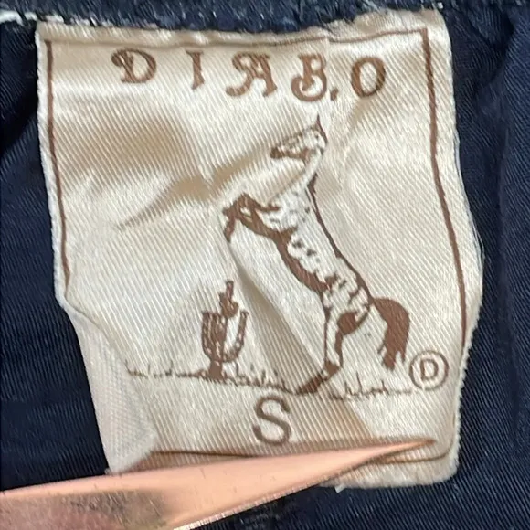 Vintage Australian Diablo Windbreaker Track Suit Pants and Jacket Set S