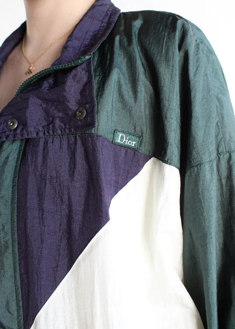 Vintage Christian Dior Windbreaker Jacket S0490