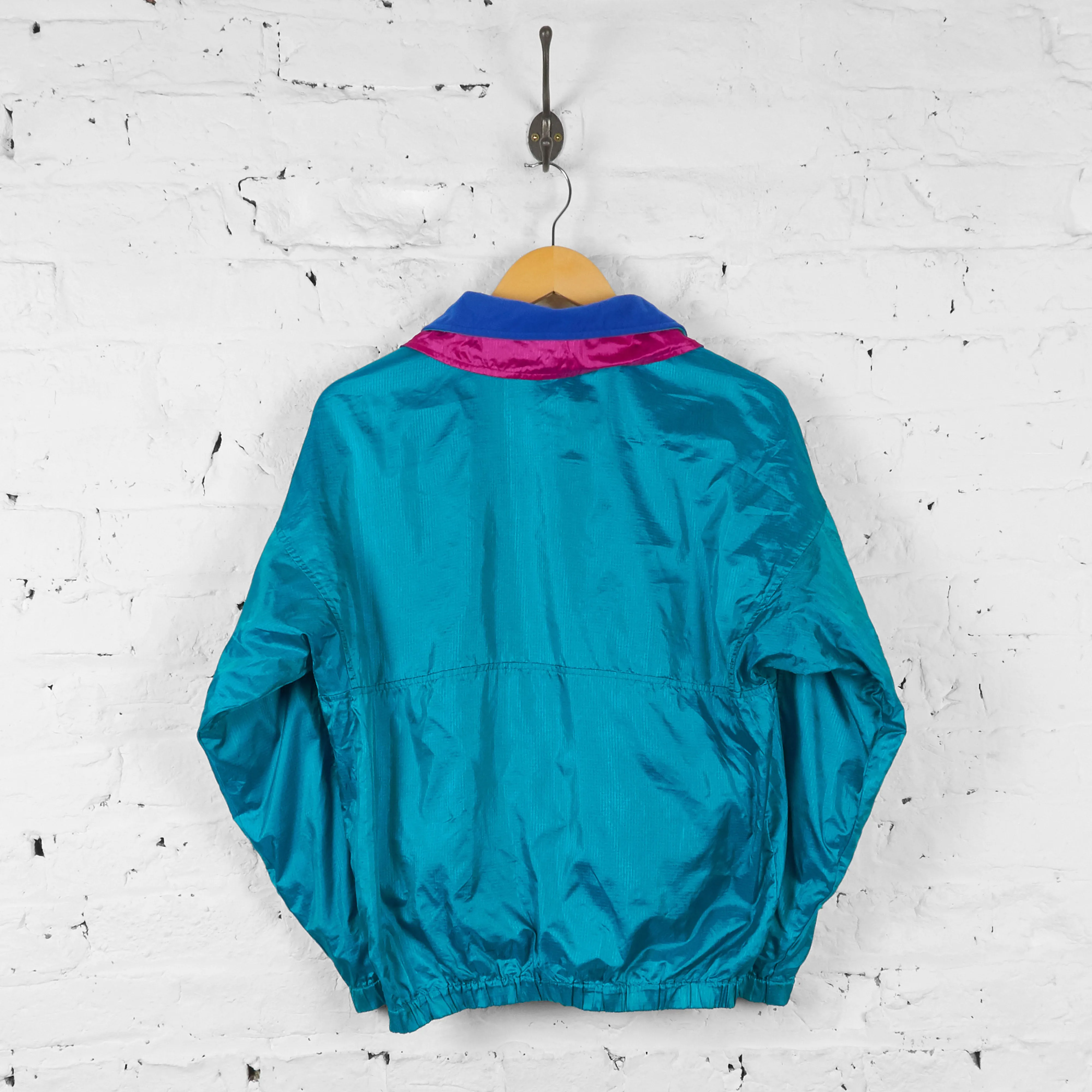 Vintage Columbia Windbreaker Jacket - Blue - S
