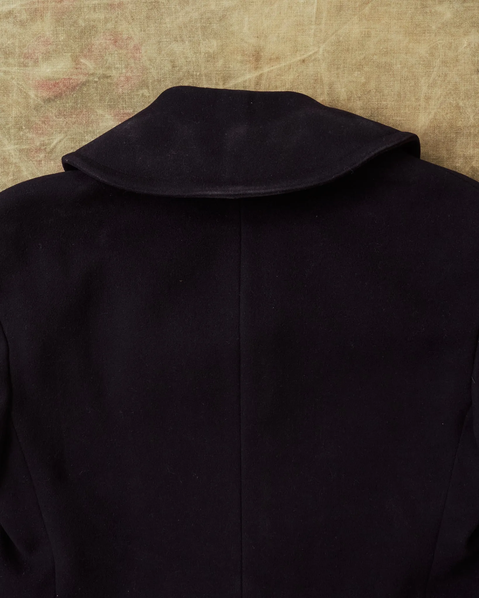 Vintage Original 1940s WWll 10 Button USN Wool Pea Coat
