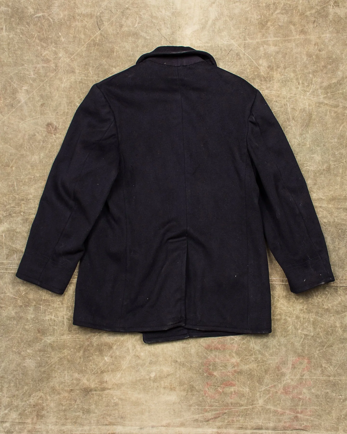 Vintage Original 40/50s WWll USN Wool Pea Coat Size 44