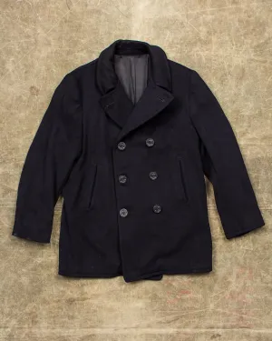 Vintage Original 40/50s WWll USN Wool Pea Coat Size 44