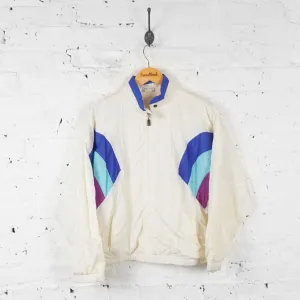 Vintage Sergio Tacchini Windbreaker Jacket - White - M
