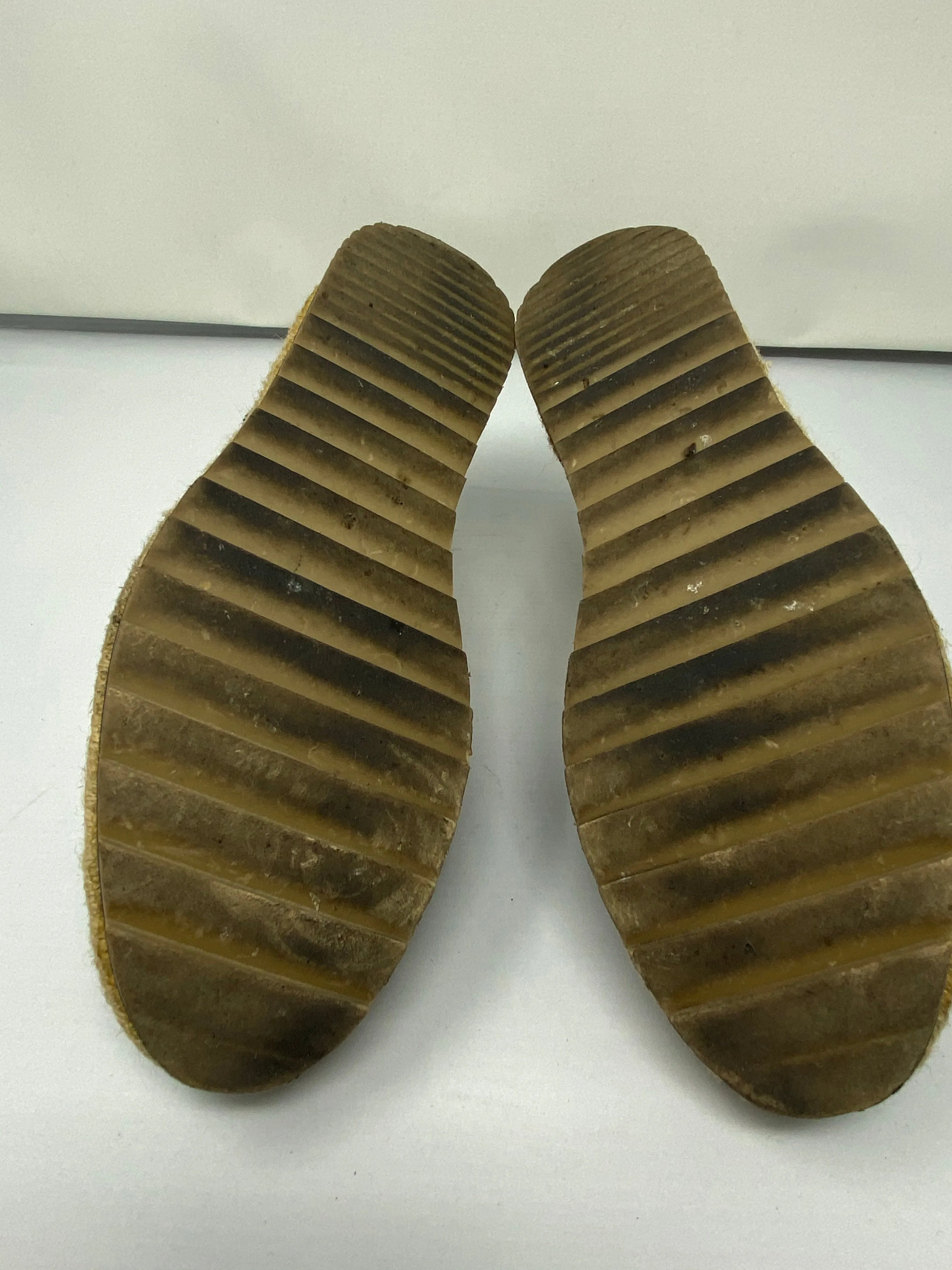 Wanted Wingtip Shoes with Rope Platform