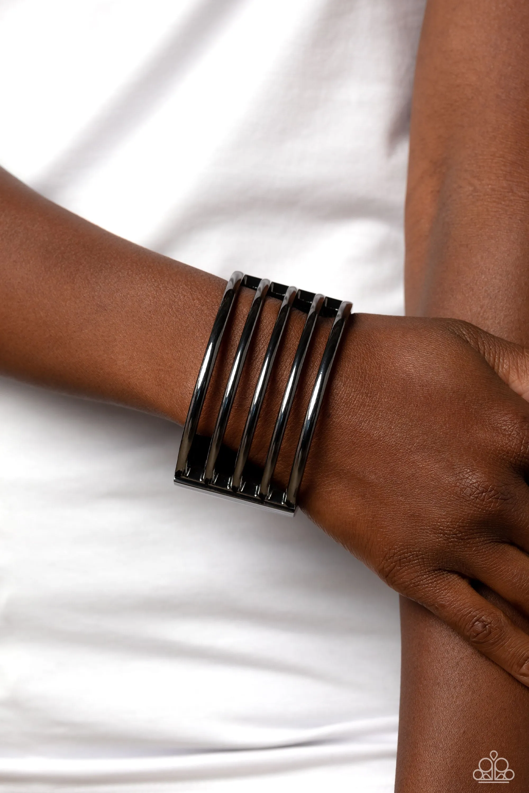 Wayward Warrior - Black (Gunmetal) Bracelet