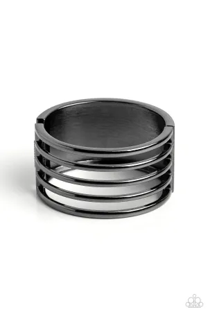 Wayward Warrior - Black (Gunmetal) Bracelet