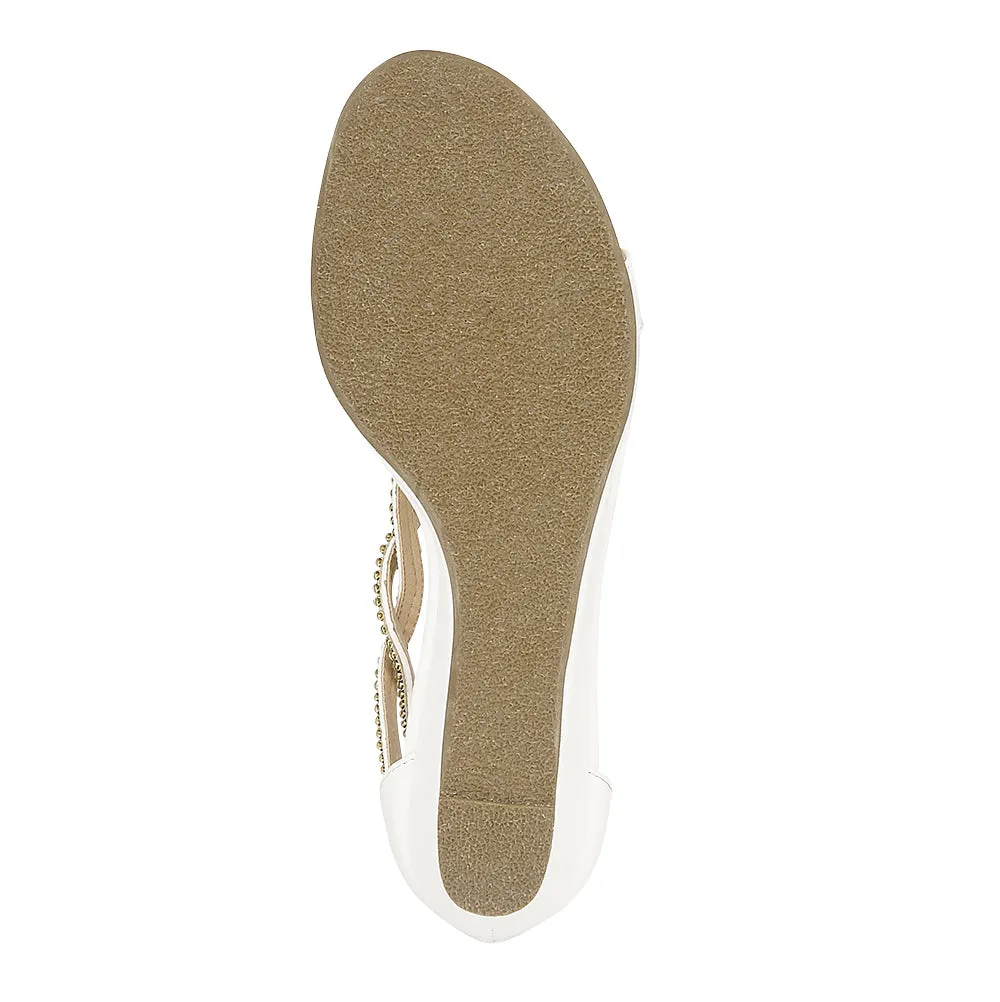 White  Flat Shoes