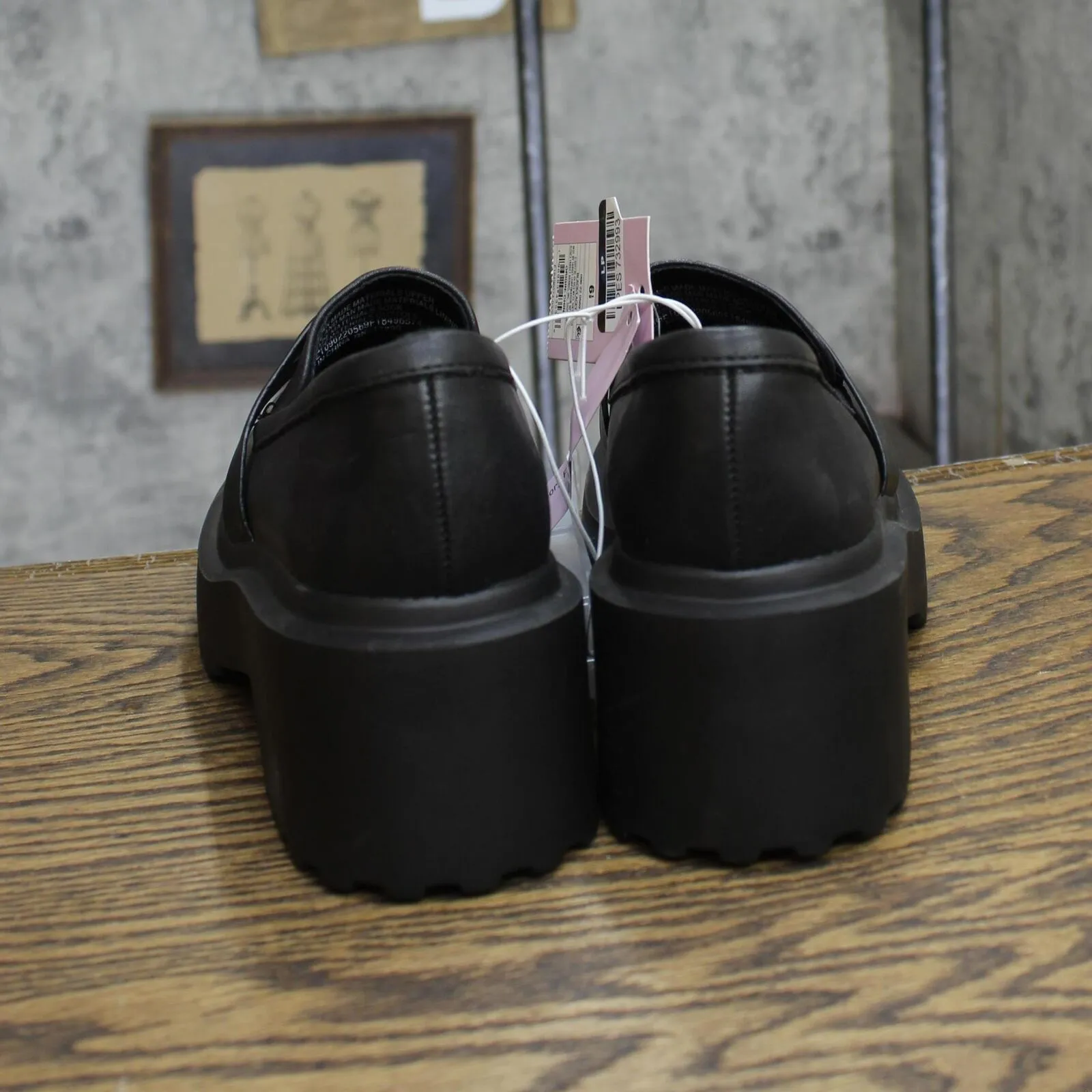 Wild Fable Womens Lacey Loafer Flats with Memory Foam Insole 87930097 Black 6.5M