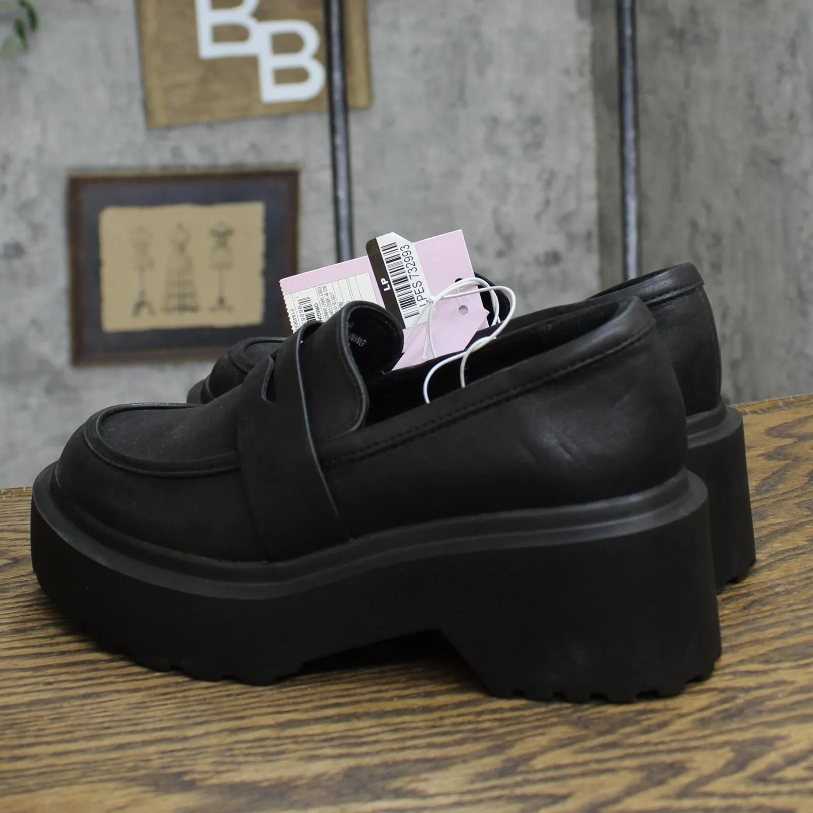 Wild Fable Womens Lacey Loafer Flats with Memory Foam Insole 87930097 Black 6.5M
