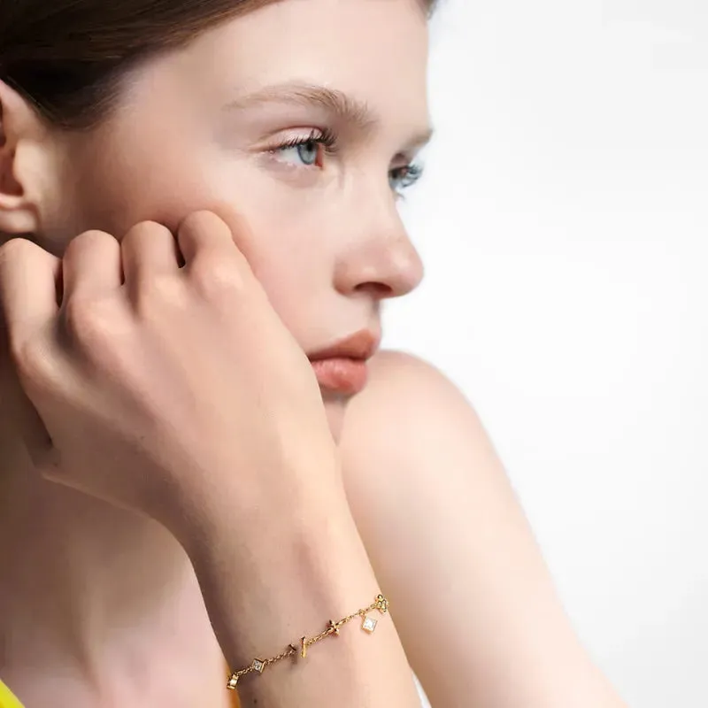 With Box Original designer Girls' women letter bracelets elegant Love 18K Gold Bangles charm bracelet Fashion Jewelry Lady Party