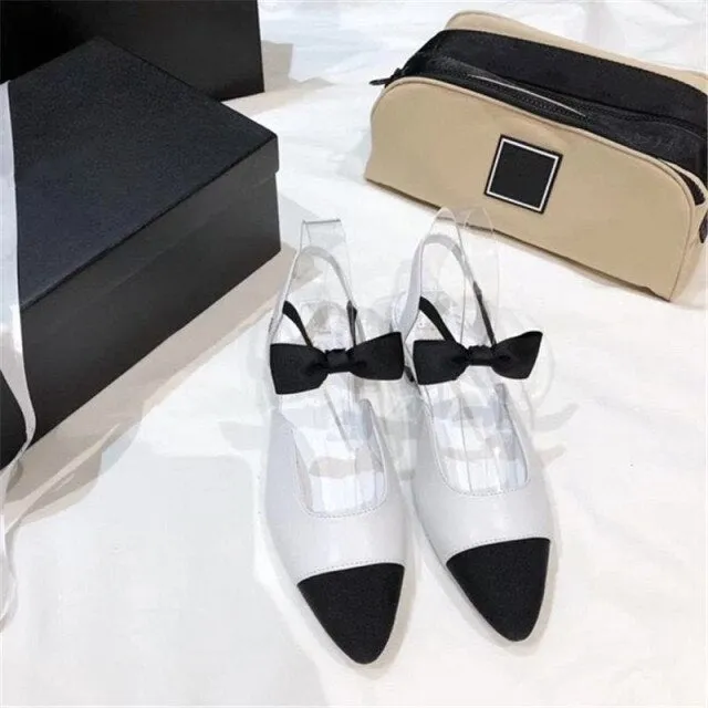 Women flat shoes genuine leather Ankle Bow-knot flats