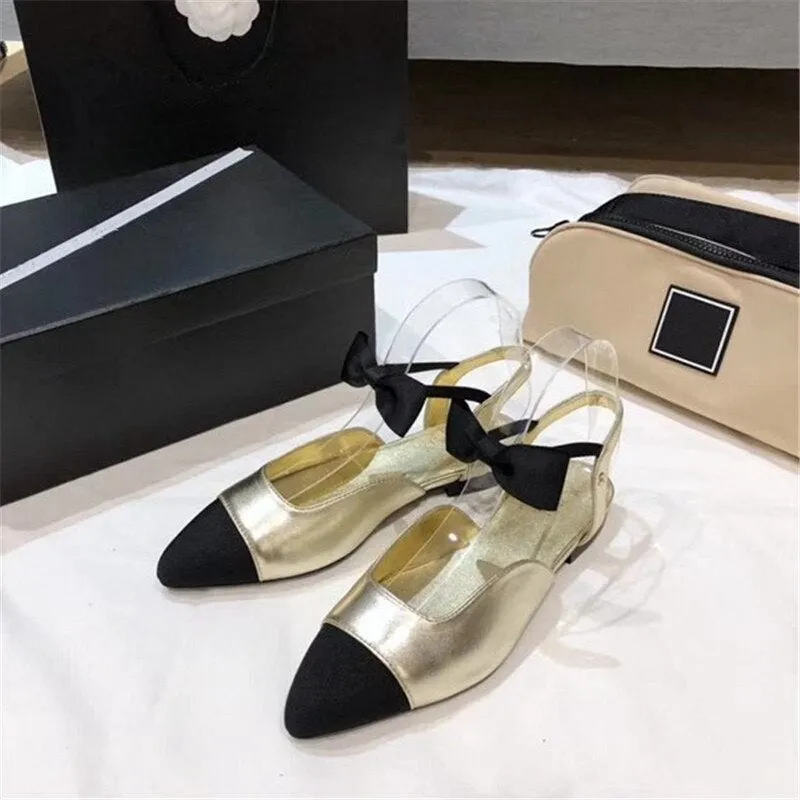 Women flat shoes genuine leather Ankle Bow-knot flats