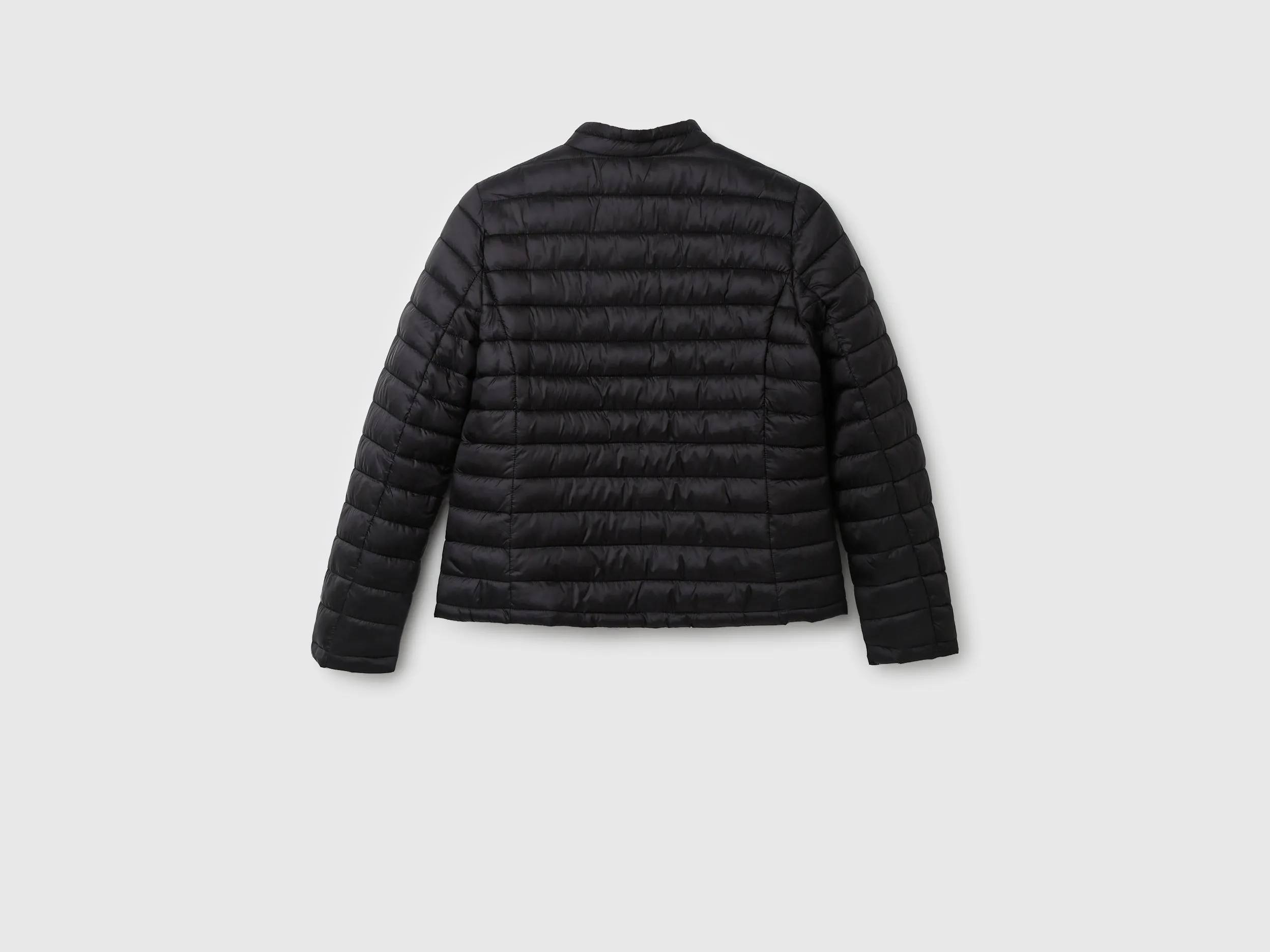 Women Quilted High Neck Reversible Jacket