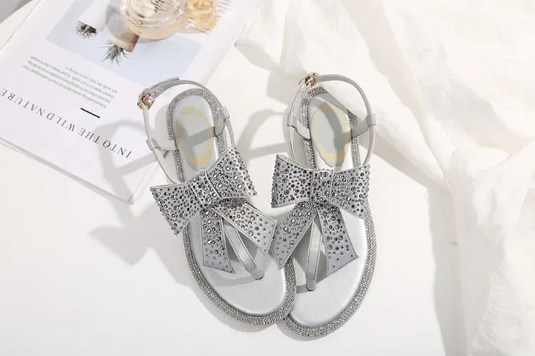 women sandals silk diamond shoes summer fashional  really luxury designer comfortable shoes female