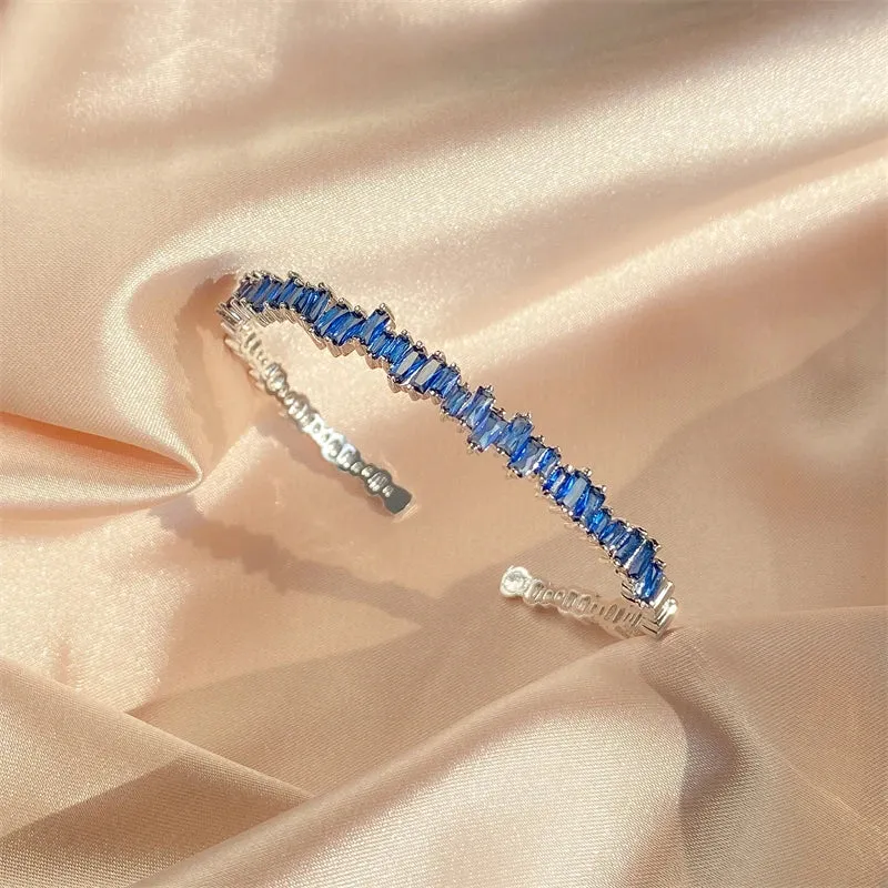 Women's Cubic Zirconia Cuff Bracelets