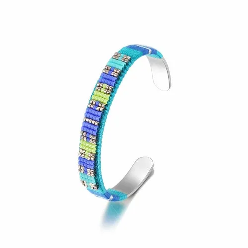 Woven Beaded Cuff