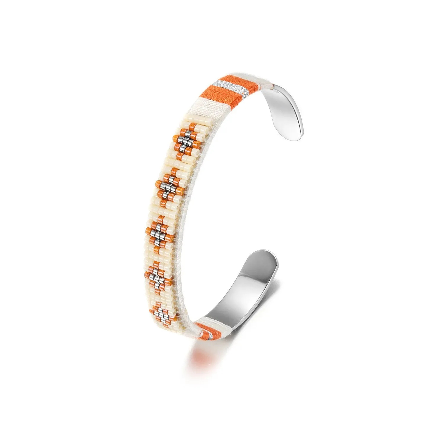 Woven Beaded Cuff