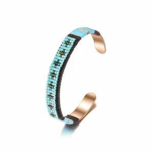 Woven Beaded Cuff