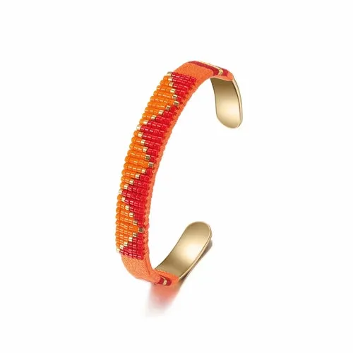 Woven Beaded Cuff