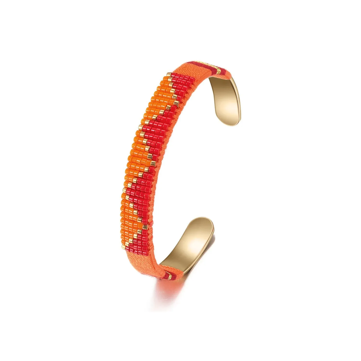 Woven Beaded Cuff