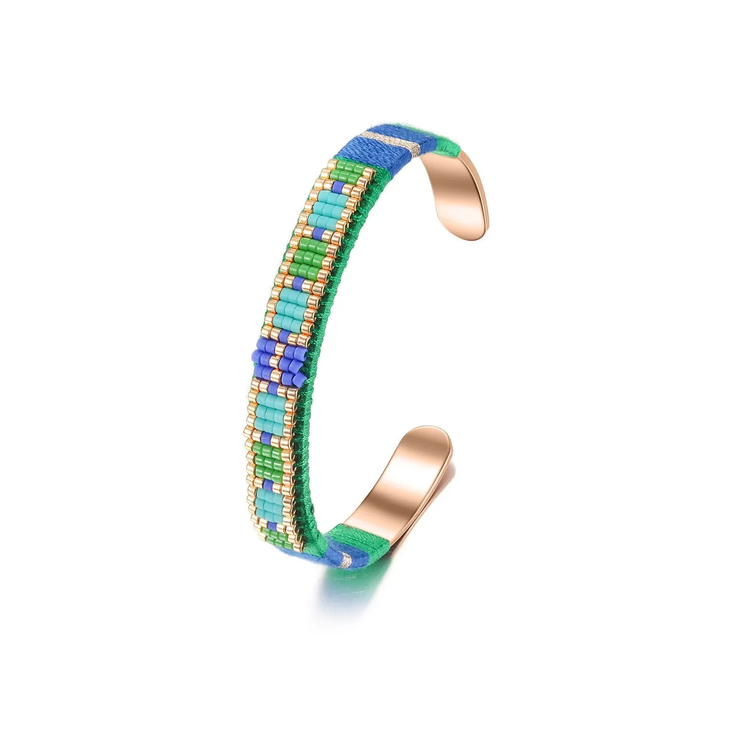 Woven Beaded Cuff