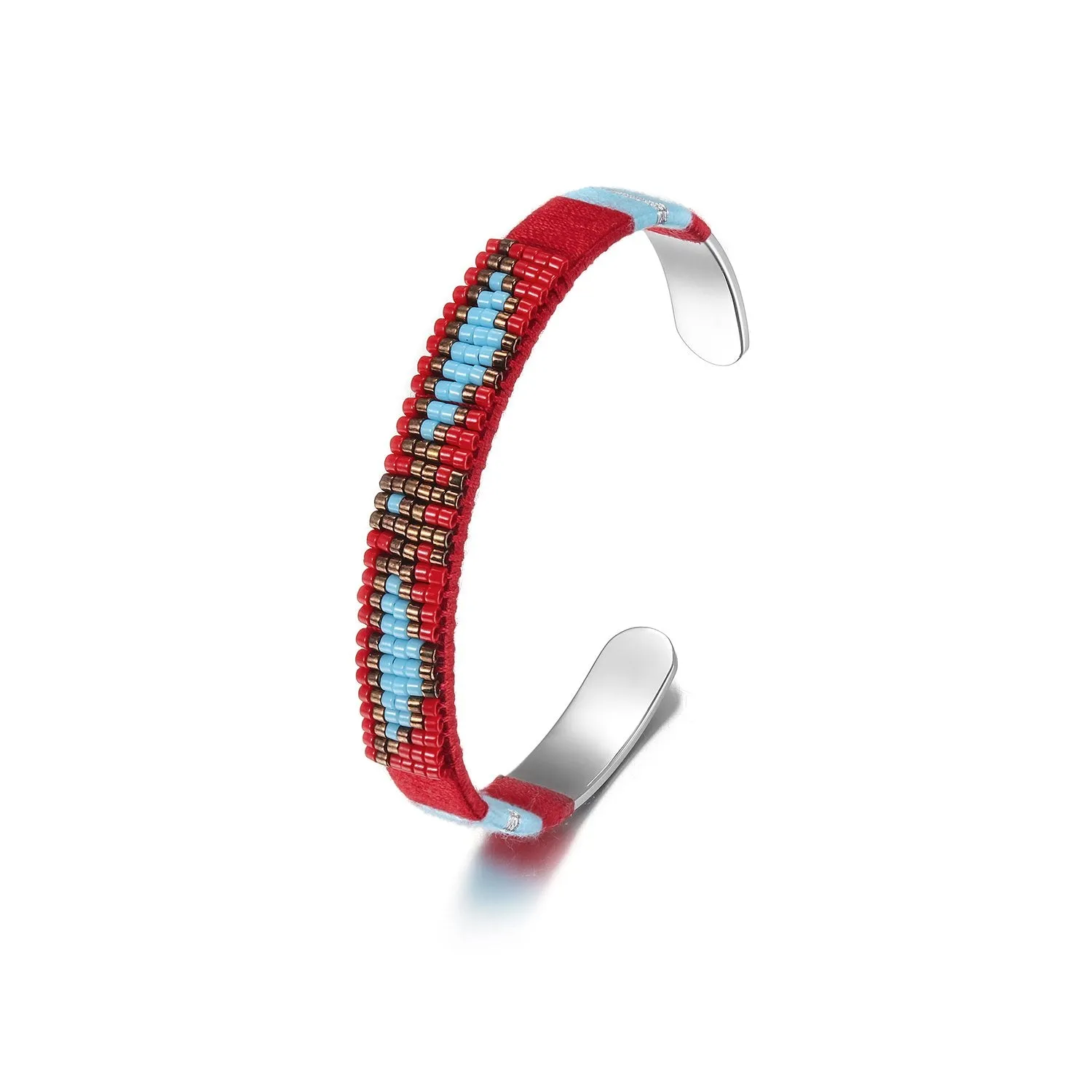 Woven Beaded Cuff