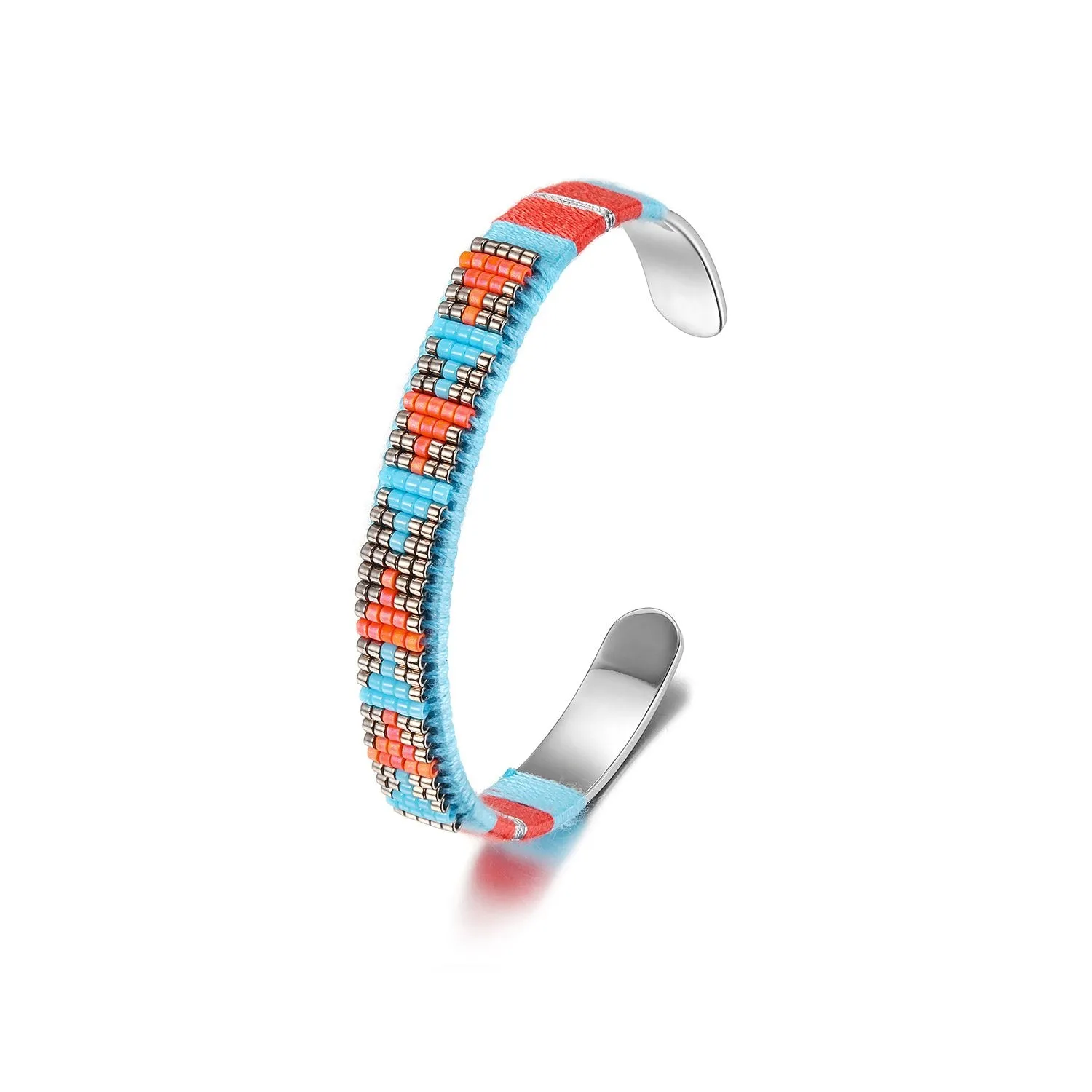 Woven Beaded Cuff
