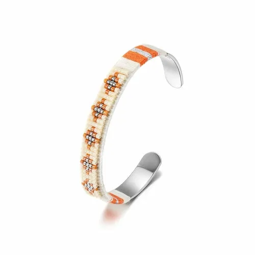 Woven Beaded Cuff