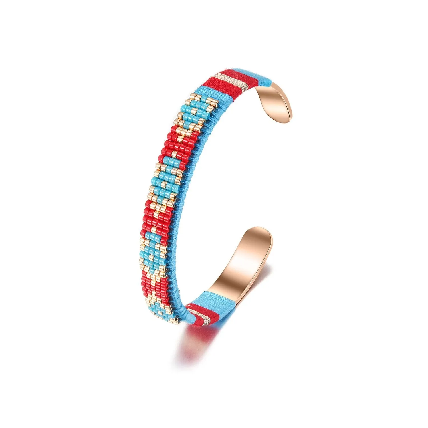 Woven Beaded Cuff