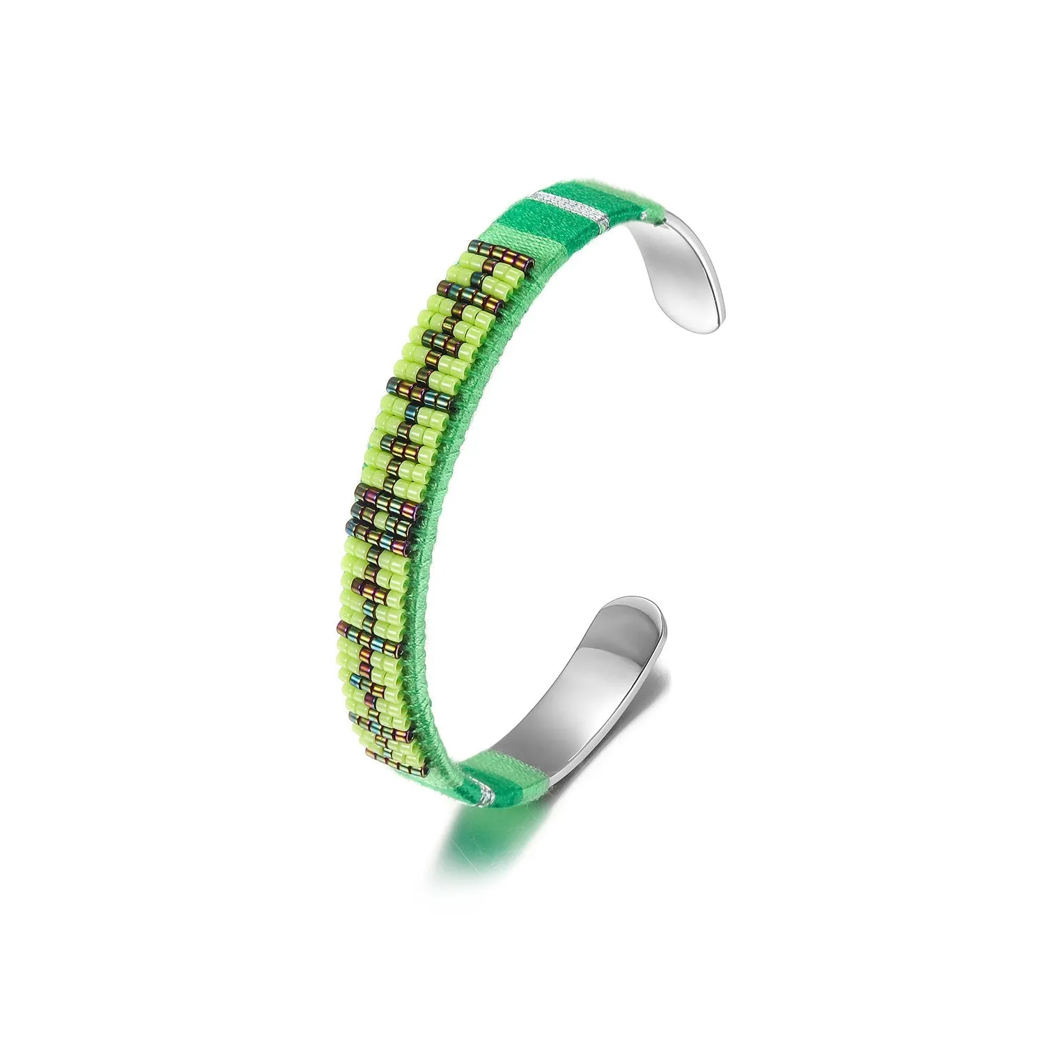 Woven Beaded Cuff