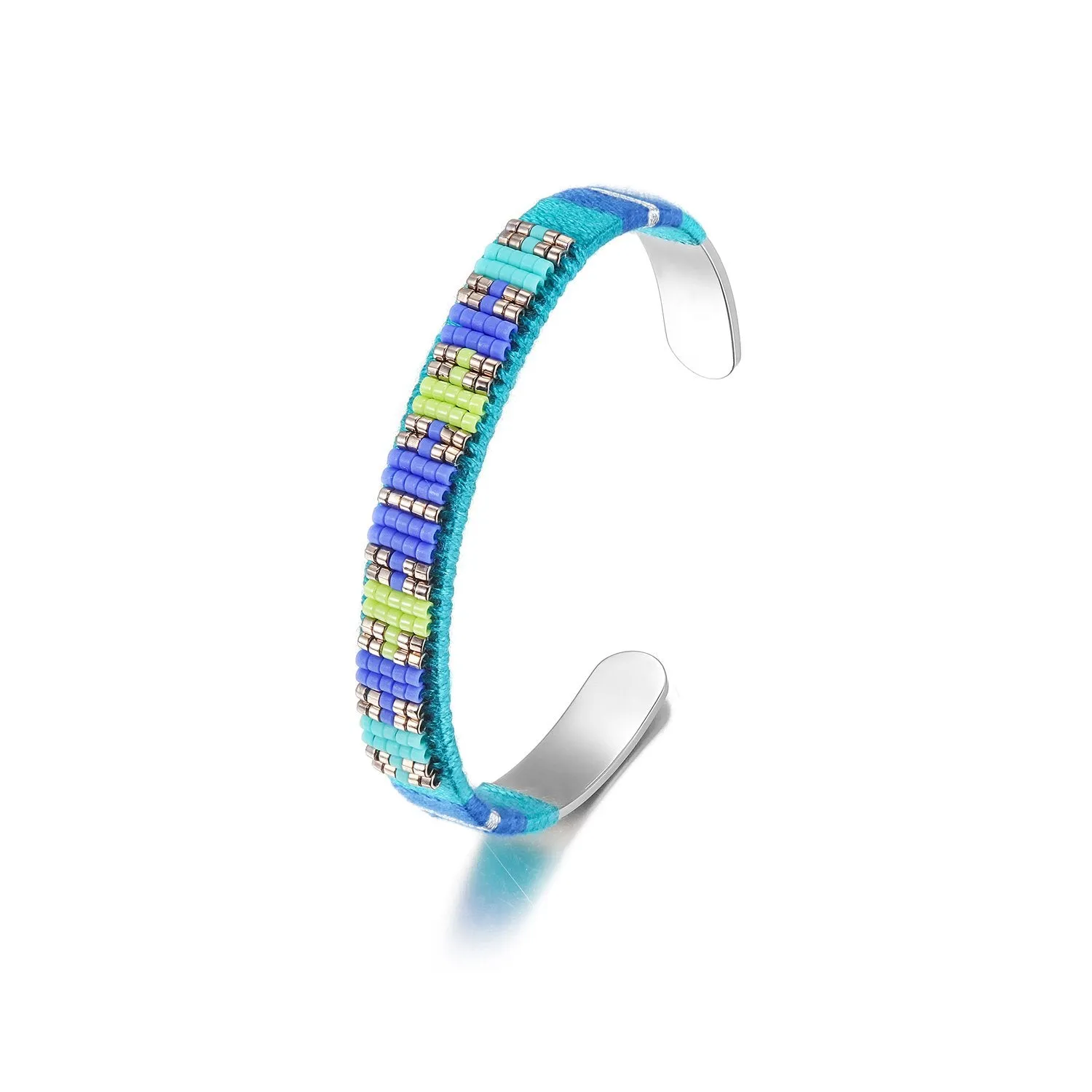 Woven Beaded Cuff