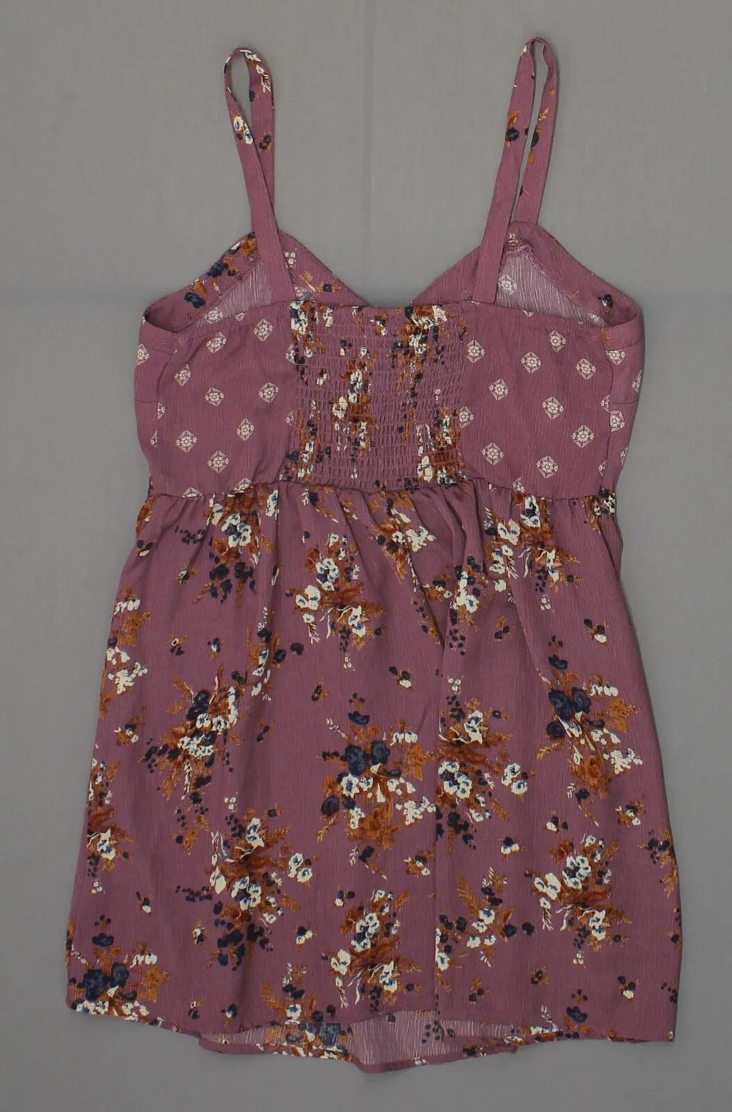 Xhilaration Women's Floral Print Strappy Cut Out Dress