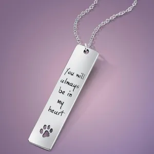 You Will Always Be In My Heart - Gandhi Necklace