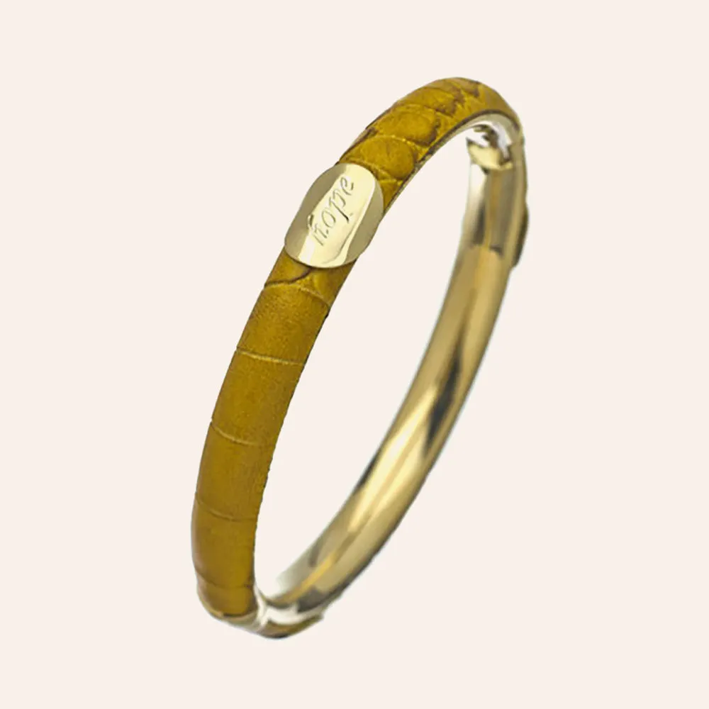 Zen Yellow Hope Bangle