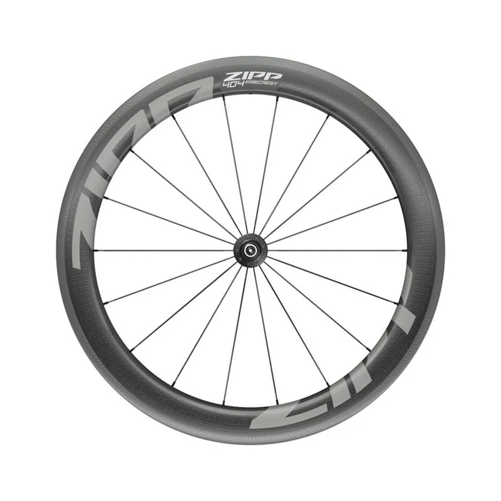 Zipp 404 Firecrest Carbon Tubeless Rim Brake Quick Release 700c Rear 24 Spokes SRAM Black