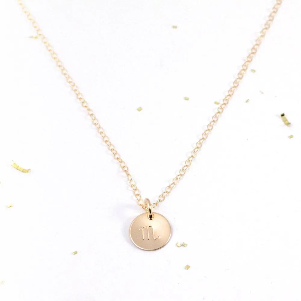 Zodiac Charm Necklace